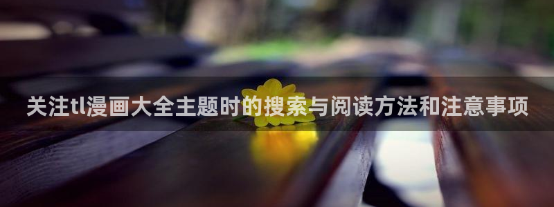 梦漫漫画韩国漫画:关注tl漫画大全主题时的搜索与阅读方法和注意事项